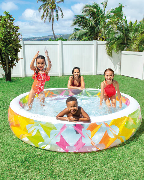 Intex Swim Center Pinwheel Inflatable Pool 229x56cm