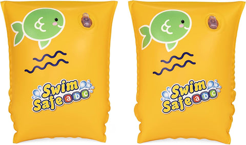 Bestway Swim Safe WonderSplash Inflatable Armbands Floaties S/M 25x15cm