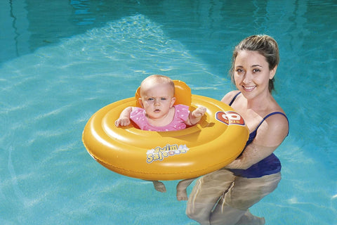 Bestway Swim Safe WonderSplash Round 3-Ring Baby Float 69cm