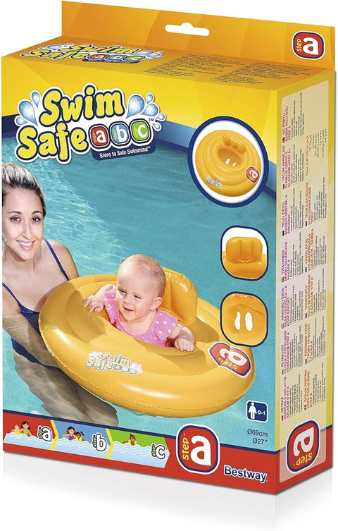 Bestway Swim Safe WonderSplash Round 3-Ring Baby Float 69cm