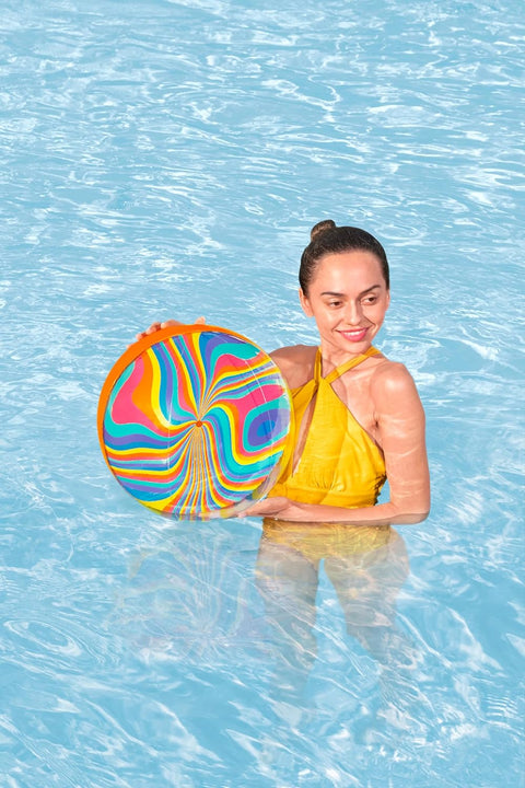 Bestway Tie-Dye Twist Inflatable Beach Ball 46cm