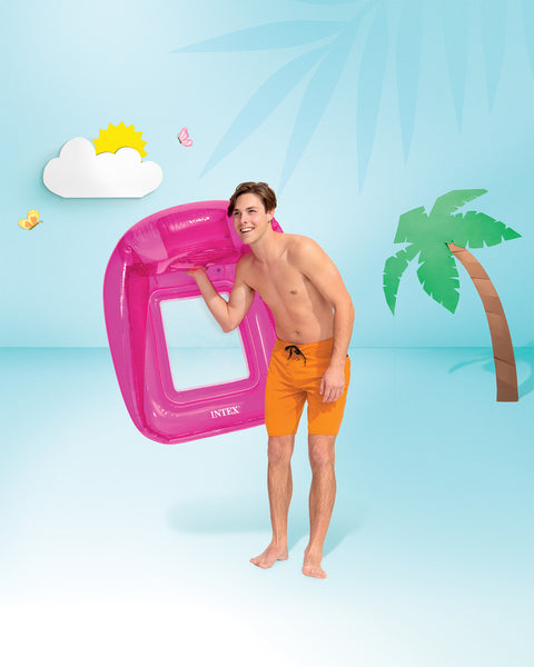 Intex Transparent Colorful Lounges