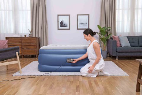 Bestway Tritech Queen Airbed With Built-in AC Pump 203x152x56cm
