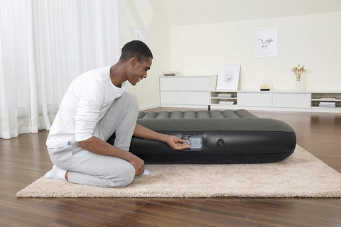 Bestway Tritech Queen Airbed With Built-in Battery Pump 203x152x30cm