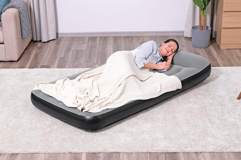 Bestway Tritech Twin Airbed With Built-in AC Pump 188x99x30cm