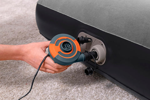 Bestway Tritech Twin Airbed With Built-in AC Pump 188x99x30cm