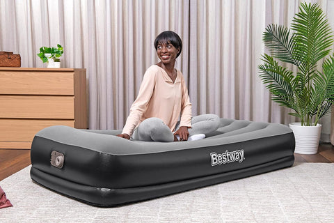Bestway Tritech Twin Airbed With Built-in AC Pump 191x97x36cm
