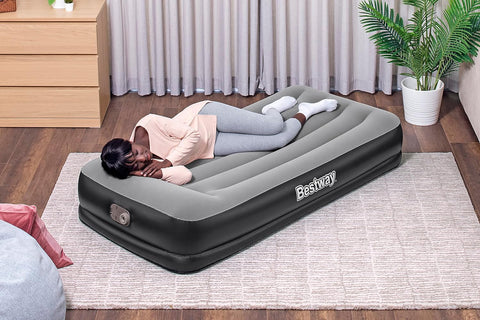 Bestway Tritech Twin Airbed With Built-in AC Pump 191x97x36cm
