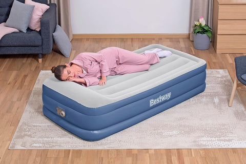 Bestway Tritech Twin Airbed With Built-in AC Pump 191x97x46cm