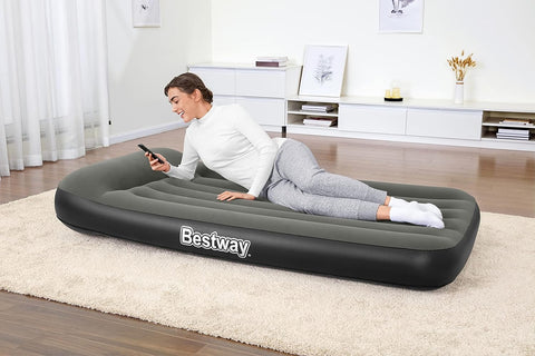 Bestway Tritech Twin Airbed With Built-in Battery Pump 188x99x30cm
