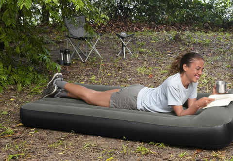 Bestway Tritech Twin Airbed With Built-in Battery Pump 188x99x30cm