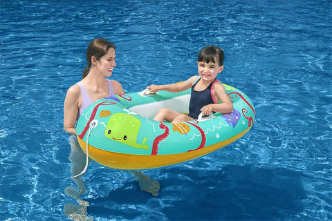 Bestway Tropical Crew Inflatable Baby Boat 119x79cm