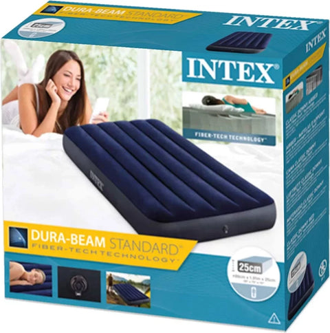 Intex Twin Dura-Beam Series Classic Downy Airbed 191x99x25cm