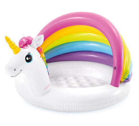Intex Unicorn Inflatable Kiddie Pool 127x102x69cm