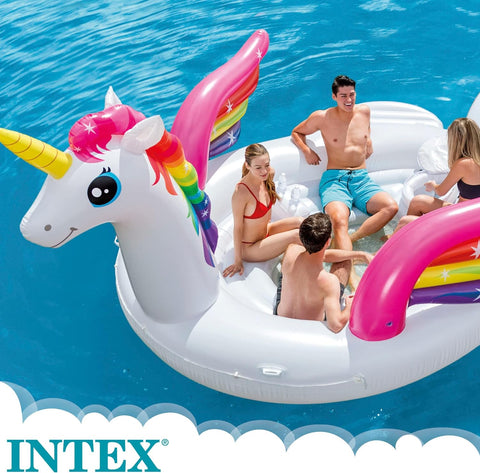 Intex Unicorn Party Island Float 503x335x173cm