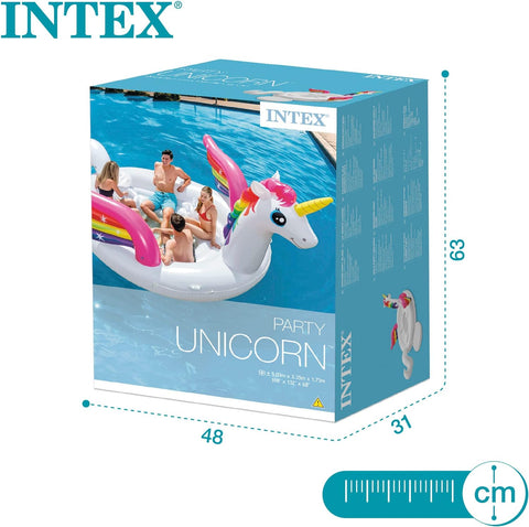 Intex Unicorn Party Island Float 503x335x173cm