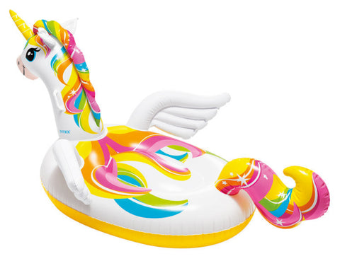 Intex Unicorn Ride-On Inflatable Pool Float 201x140x97cm