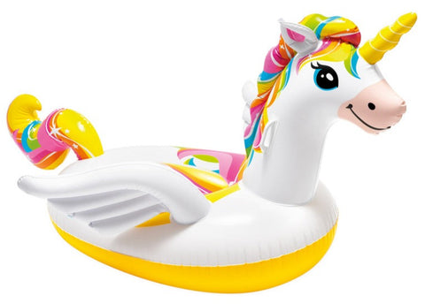 Intex Unicorn Ride-On Inflatable Pool Float 201x140x97cm