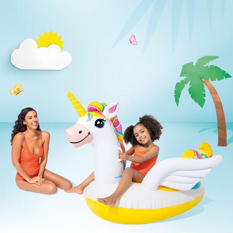 Intex Unicorn Ride-On Inflatable Pool Float 201x140x97cm