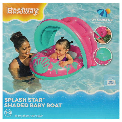 Bestway UV Careful Baby Care Seat Pool Float 85x80cm