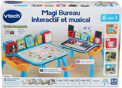 VTech Magi Bureau Interactif Et Musical 6 en 1