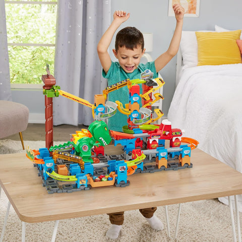 VTech Marble Rush Magnetic Dino Adventure Playset