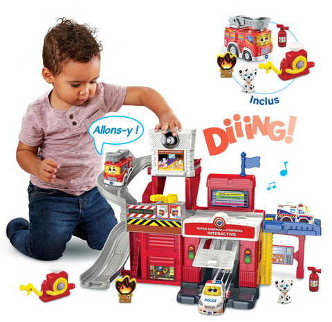 VTech Super Caserne De Pompiers Interactive - Série Pro