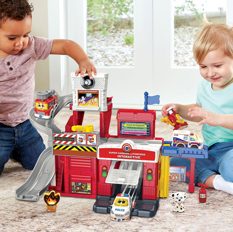 VTech Super Caserne De Pompiers Interactive - Série Pro