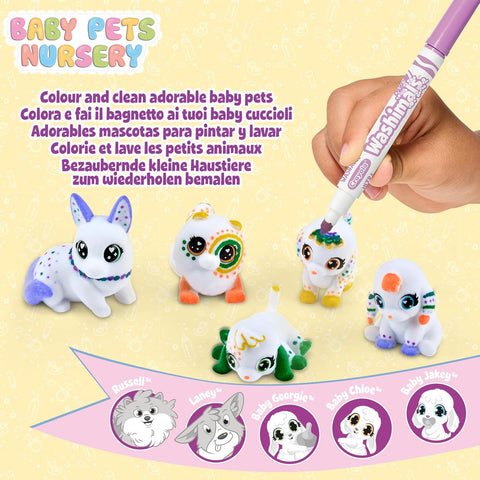 Washimals Baby Pets Nursery Activity Set