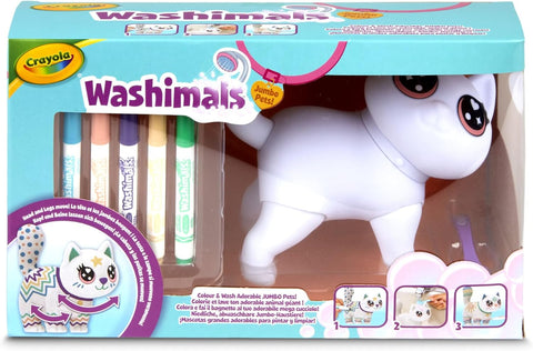 Washimals Jumbo Pets Big Jenny the Big Kitten 15 cm