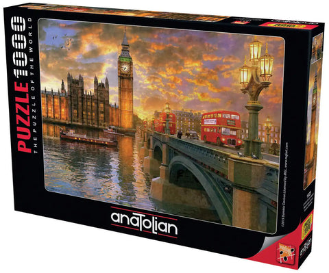 Anatolian Puzzle Westminster Sunset 1000 Pieces