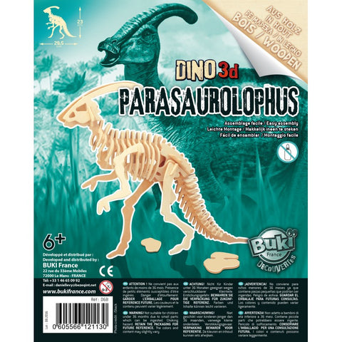 Buki Wooden Dinos 3D Assorted