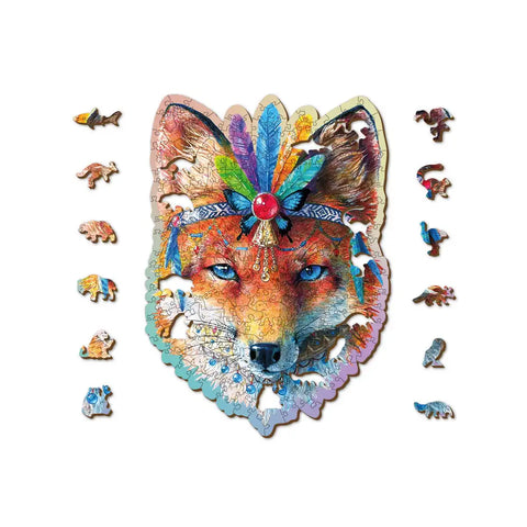 Wooden Puzzle: The Mystic Fox 250pcs