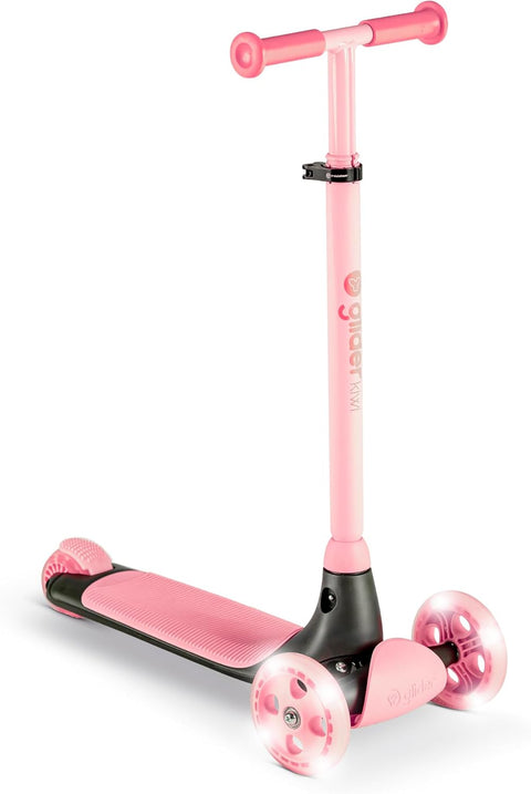 Yvolution Glider Kiwi Pink 3-Wheel Scooter 3-8 Years
