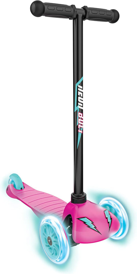 Yvolution Neon Bolt 3-Wheel Pink Scooter 3-5 Years