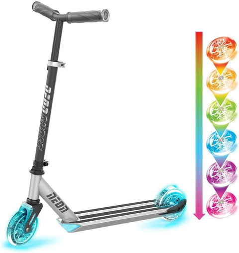 Yvolution Neon Ghost Led Scooter With Dynamic Lights 5+ Years
