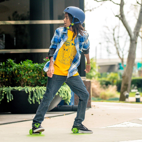 Yvolution Neon Street Roller 1 Green 6+ Years