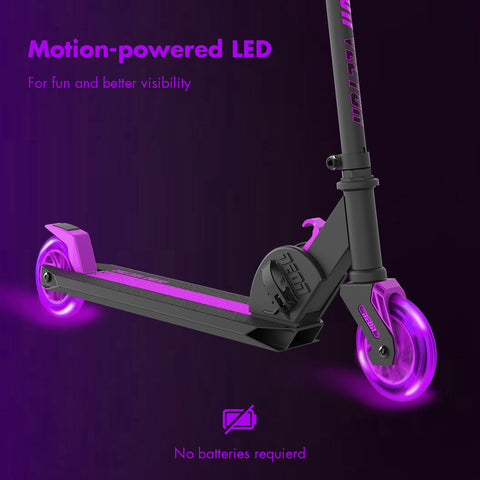 Yvolution Foldable Neon Vector 2020 Pink Scooter 5+ Years