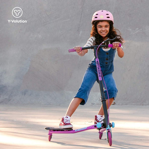 Yvolution Y Fliker A3 Air, Purple/Blue, Age 7+