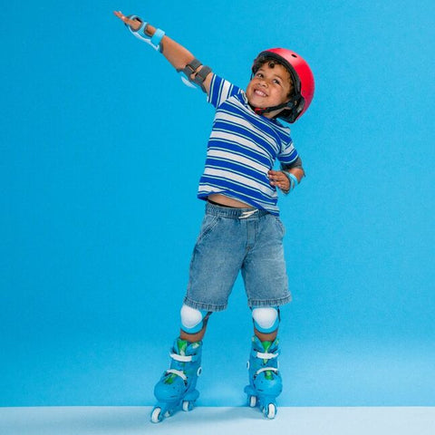 Yvolution Twista Skates Blue Size 23-28