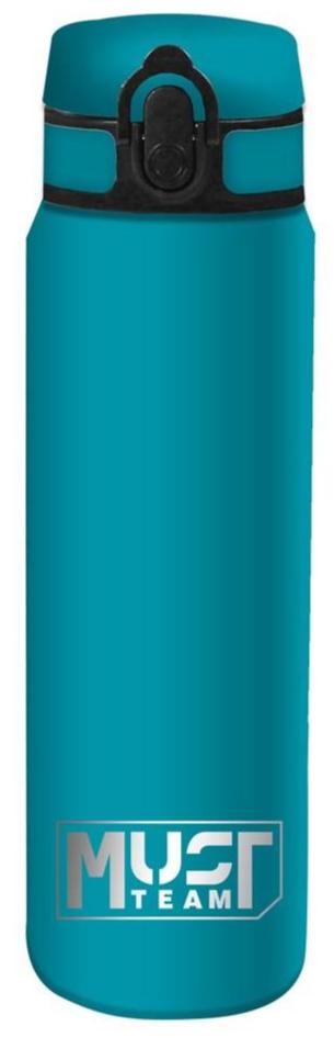 Must Monochrome Stainless Steel Water Bottle Turquoise 600ml