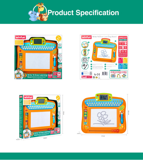 Winfun Write 'N Draw Learning Board