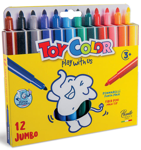 Superwashable Jumbo Fiber Pens Box of 12