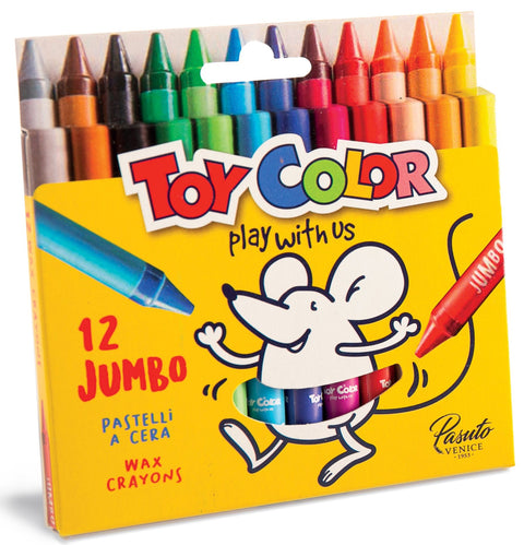 Jumbo Wax Crayons Box of 12