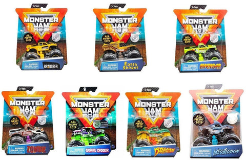 Monster Jam 1:64 Scale Die-Cast Monster Truck Assorted