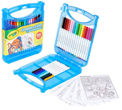 Crayola Create and Color with Super Tips Washable Markers
