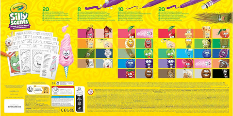 Crayola Silly Scents Coloring Activity Set