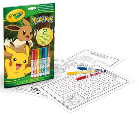 Crayola Pokémon Coloring & Activity Book