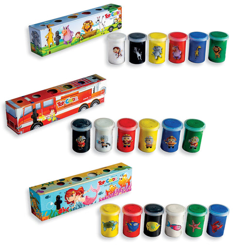 Superwashable Poster Color Box of 6 Pots 25ml