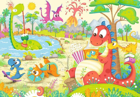 Ravensburger My Dino Friends Puzzle 2x12 Pieces